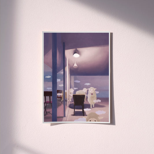 Art Print - Bah Bah Cafe